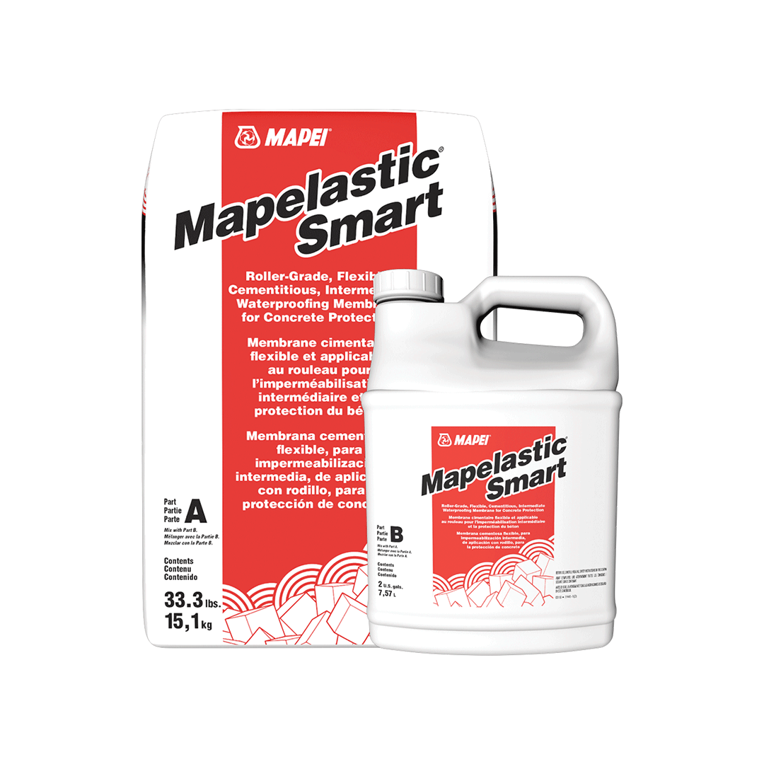 MAPELASTIC SMART (A - 33LBS BAG + B - 2GAL UNIT) KIT