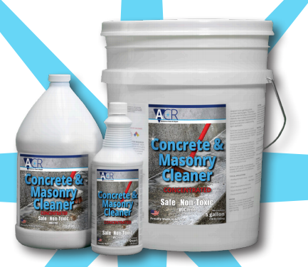 ACR CONCRETE & MANSORY CLEANER - Concetrate 4:1 Mix