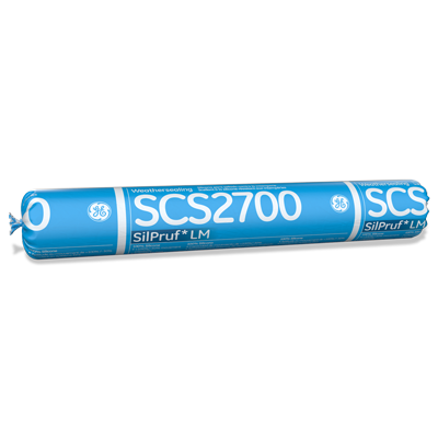 GE SCS 2700 SILPRUF* LM SEALANT TUBE 10 oz. - Box with 24 units