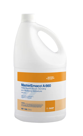 MASTEREMACO A 660 - Water-based, acrylic bonding and modifying admixture