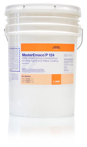 MASTEREMACO P 124 KIT 2.7 GAL - Water-based epoxy-cementitious bonding agent and rebar coating